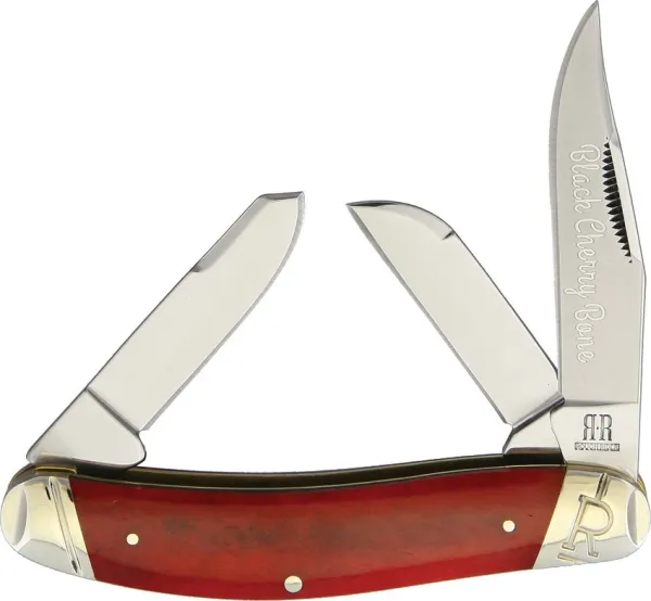 Rough Ryder Sowbelly Black Cherry knives RR1663