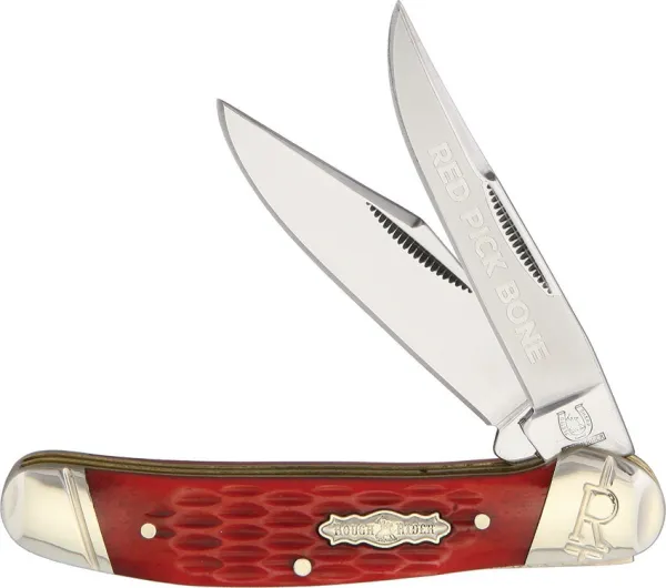Rough Ryder Red Picked Bone Copperhead knives RR1683
