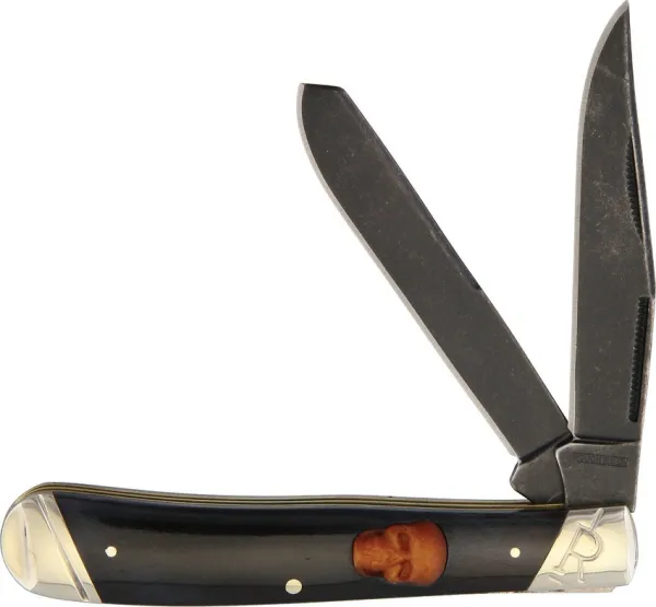 Rough Ryder Black Beard Trapper knives RR1725