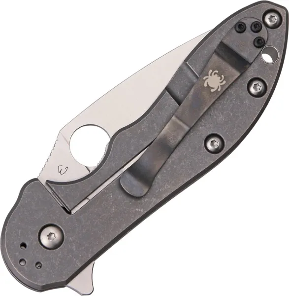Spyderco Domino Blue Weave knives SC172CFBLTIP