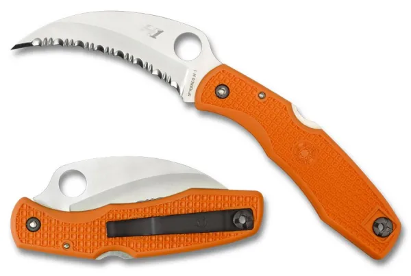 Spyderco Spyderhawk Salt Sprint knives SC77SOR