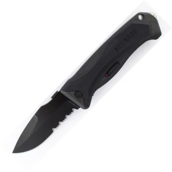Schrade M.A.G.I.C. Linerlock A-O Black knives SCHA6LBS