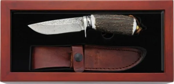 Schrade Damascus Fixed Blade knives SCHUHP1731CP