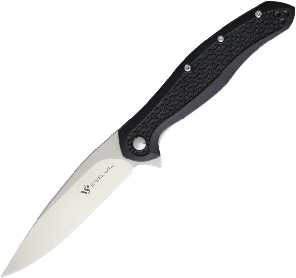 Steel Will Intrigue Linerlock Black SMGF4511