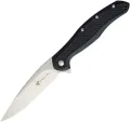 Steel Will Intrigue Linerlock Black - SMGF4511