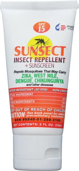 Sunsect Sunscreen Insect Repellent 2oz SST02
