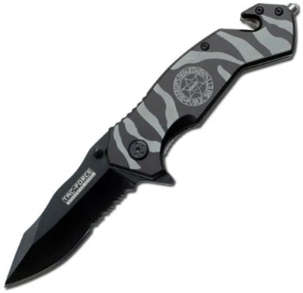  Zebra Stripe Rescue Linerlock TF714SH