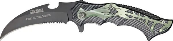  Hawkbill Linerlock A-O Green W TF718GNSP