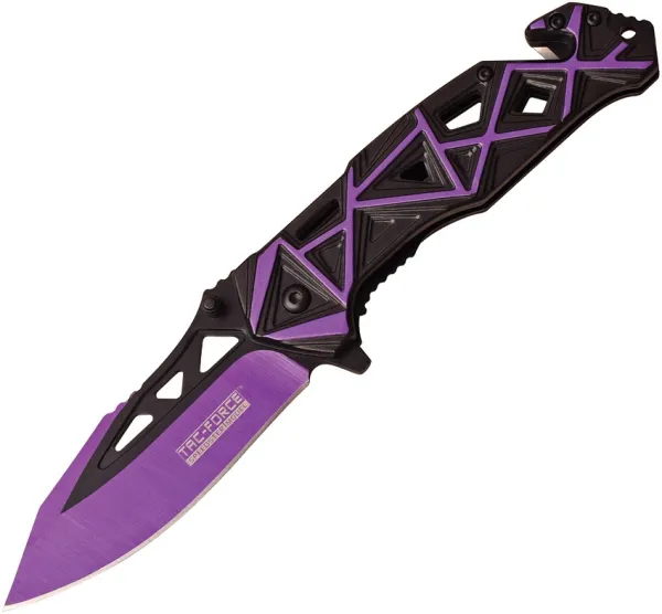 Tac Force Linerlock A-O Purple TF940BP