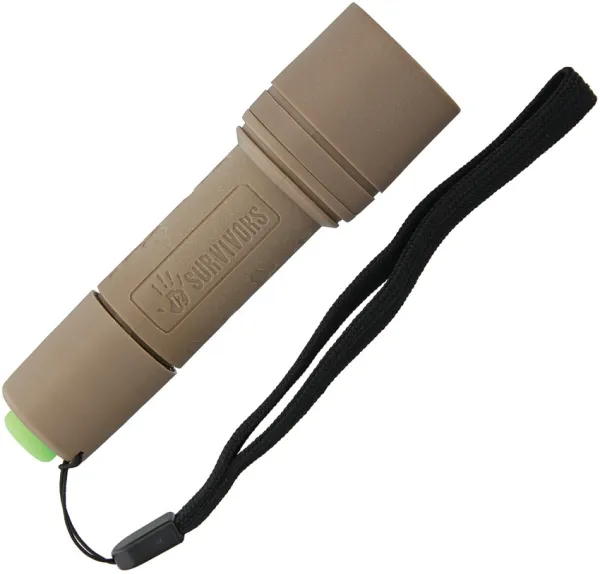 12 Survivors GeoSpark Flashlight 150 Lumen TWS23001