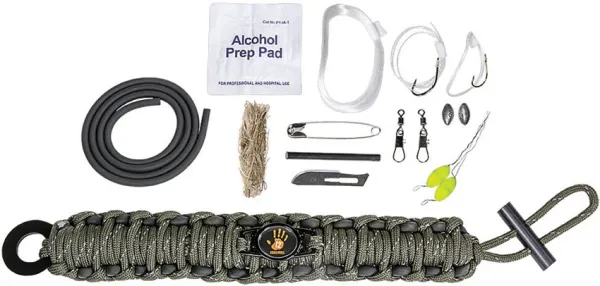 12 Survivors Paracord Survival Band TWS24001