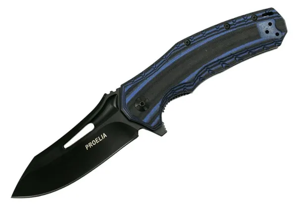 Proelia Linerlock Black-Blue TX020BLBK