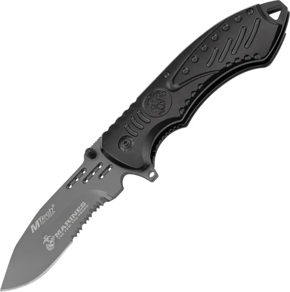 USMC Garrison Linerlock A-O knives USMA1030GS