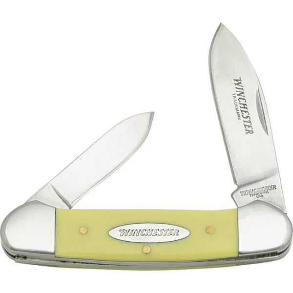 Winchester Canoe Yellow Clam Pack knives - multitools WN14012YCP