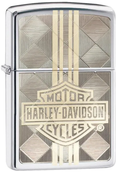 Zippo Harley Davidson Diamond lights ZO07236