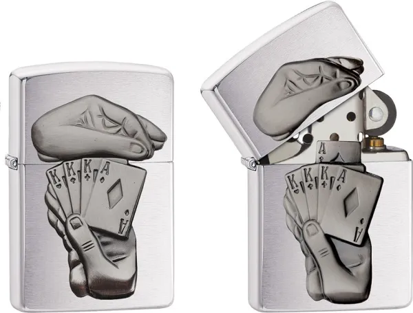 Zippo BS Full House Emblem lights ZO11984