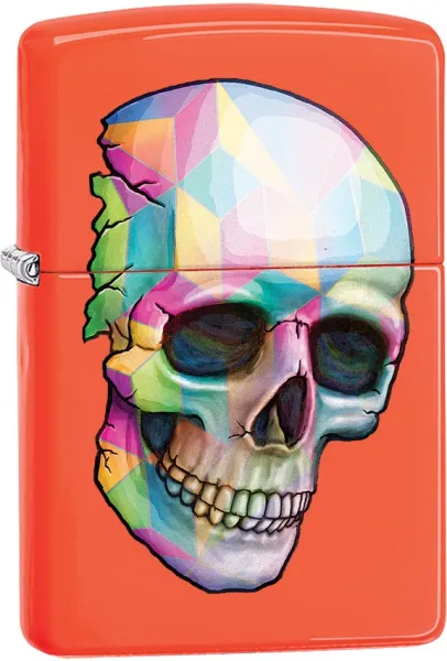 Zippo Prism Skull lights ZO11997