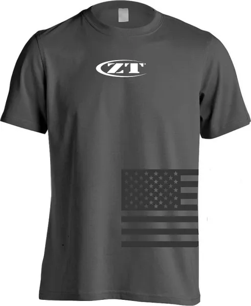 Zero Tolerance T-Shirt Gray XXL knives ZT182XXL