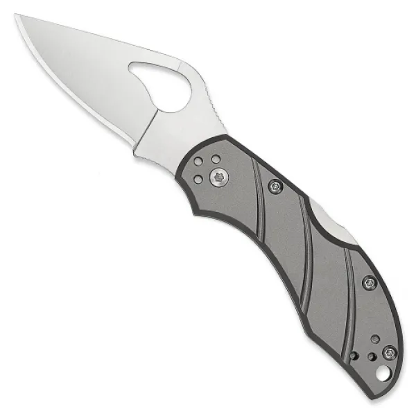 Spyderco Robin 2-titanium-plain Edge knives BY10TIP2