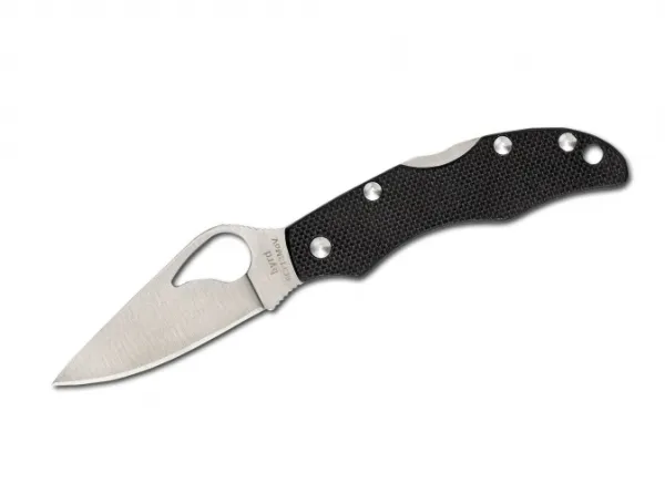 Spyderco Finch 2-black G-10 Handle knives BY11GP2