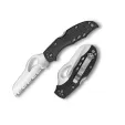 Spyderco Meadowlark 2 Rescue Black/ Spyderedge SPBY19SBK2