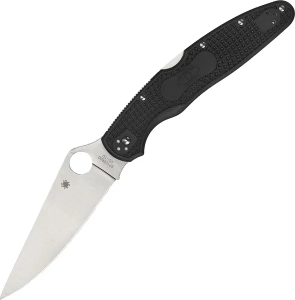 Spyderco Police 4-black Frn Hndl-vg-10 knives C07PBK4
