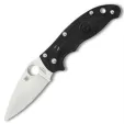 Spyderco MANIX 2-BLACK HANDLE/PLAIN - C101PBK2