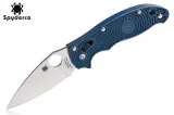 Spyderco MANIX 2-DRK BLUE/CPM S110V/PLN - C101PDBL2