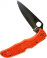 Spyderco Endura 4- Flat Ground Orange Handle SPC10FPOR