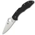 Spyderco DELICA 4-BLACK HNDL/PLAIN EDGE - C11FPBK