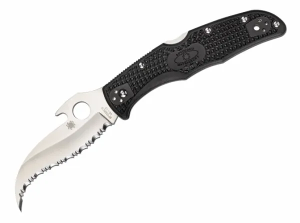 Spyderco Matriarch2 Blk Emerson Spyedge knives C12SBK2W
