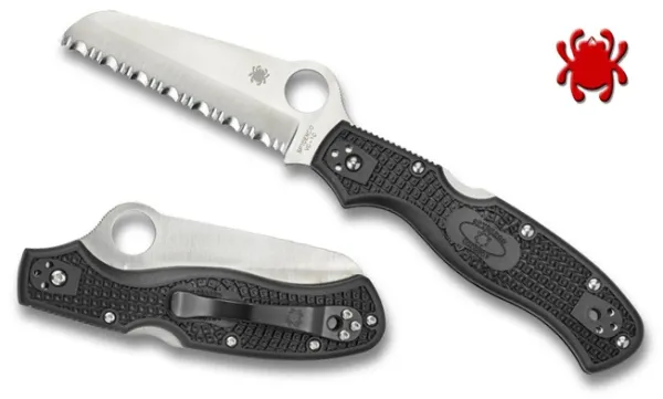 Spyderco Rescue 3-spyderedge-black Hndl knives C14SBK3