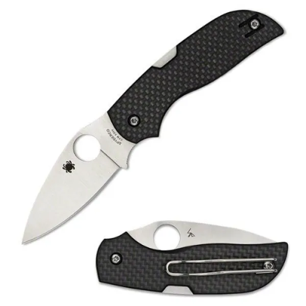 Spyderco Chaparral Carbon Fiber Plain knives C152CFP