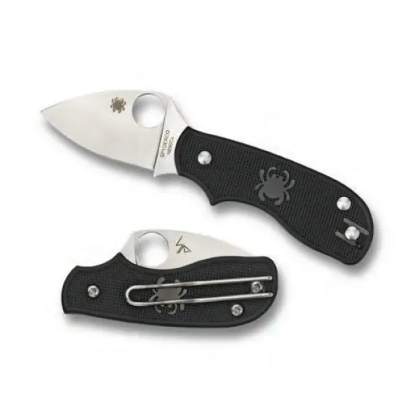 Spyderco Squeak Slipit Plainedge Blk Fr knives C154PBK