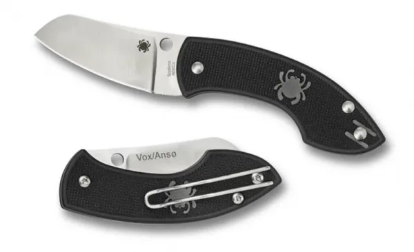 Spyderco Pingo--Black FRN Handle-Plain Edge SPC163PBK