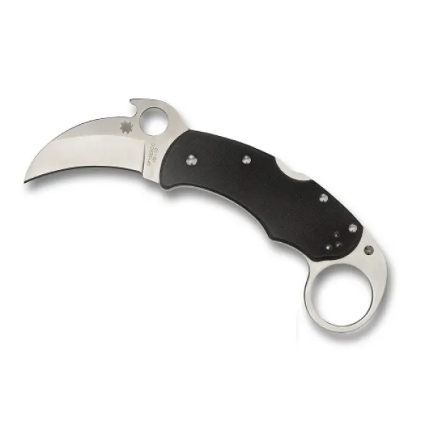 Spyderco Karahawk Pl Blk G-10 knives C170GP