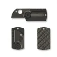 Spyderco C188CFBBKP Dogtag Knife