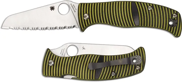 Spyderco Caribbean Sheepfoot-spyderedg knives C217GSSF