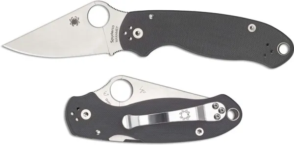 Spyderco Para 3-dark Gray-maxamet knives C223GPDGY