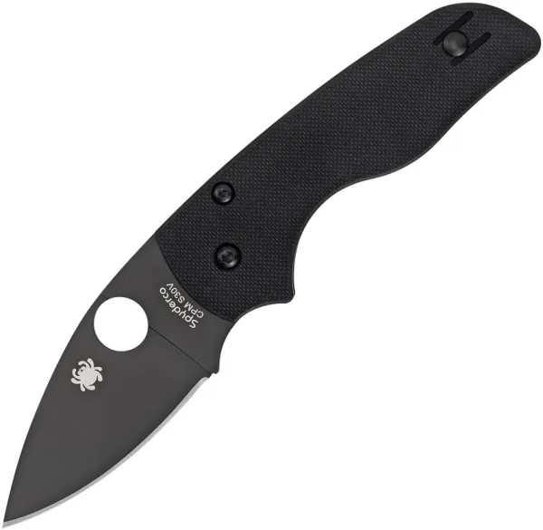 Spyderco Lil Native-blk Blade & Hndl-pl knives C230GPBBK