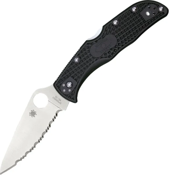 Spyderco Endela-blk Frn Hndl-spyderedge knives C243SBK