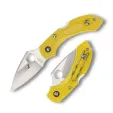 Spyderco DRAGONFLY 2 SALT PL YELLOW FRN - C28PYL2
