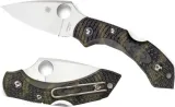 Spyderco Dragonfly 2 Zome Green Plain Edge C28ZFPGR2