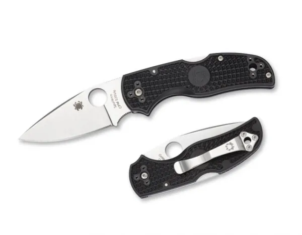 Spyderco Native 5-pln Edge Black Frn knives C41PBK5