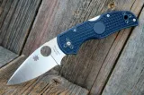 Spyderco NATIVE 5-DARK BLUE HNDL/PLAIN - C41PDBL5