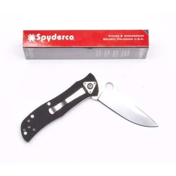 Spyderco Startmate--G-10 Handle-PLain Edge SPC55GP