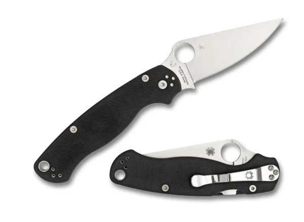 Spyderco Para Military 2 Left Handed Knife C81GPLE2