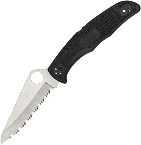 Spyderco Pacific Salt 2-blk Frn-serratd knives C91SBK2
