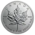 2012 1 oz Silver Canadian Maple Leaf Coin