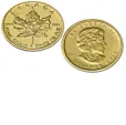 2013 1/10 oz Candadian Gold Maple Leaf Coin .9999 Fine